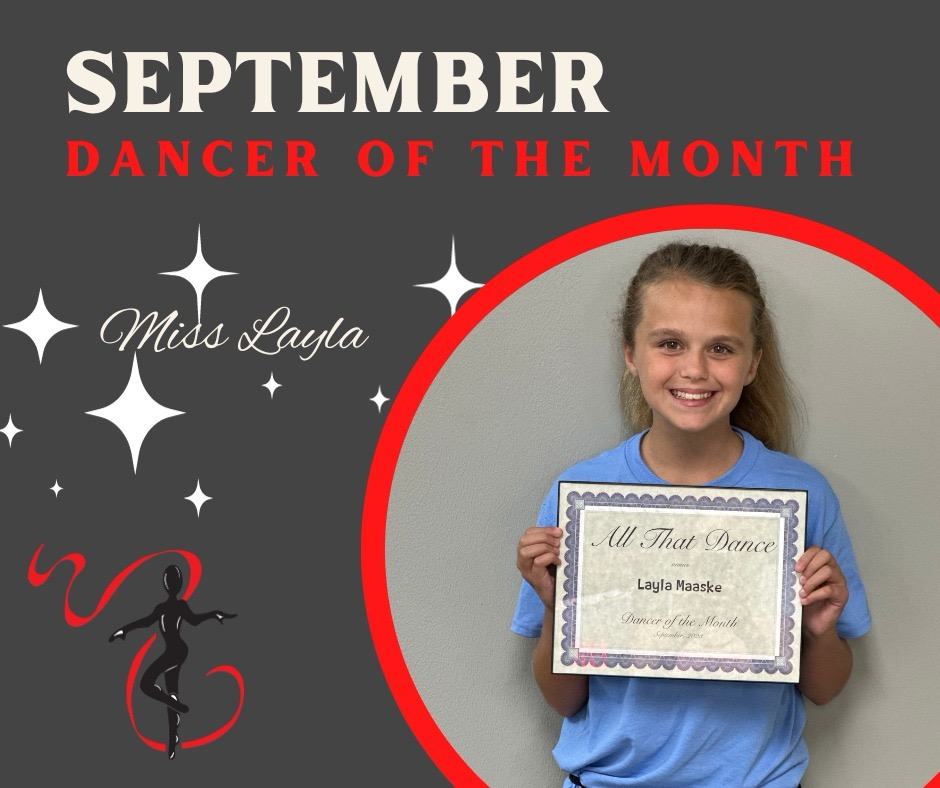 September Dancer of the Month