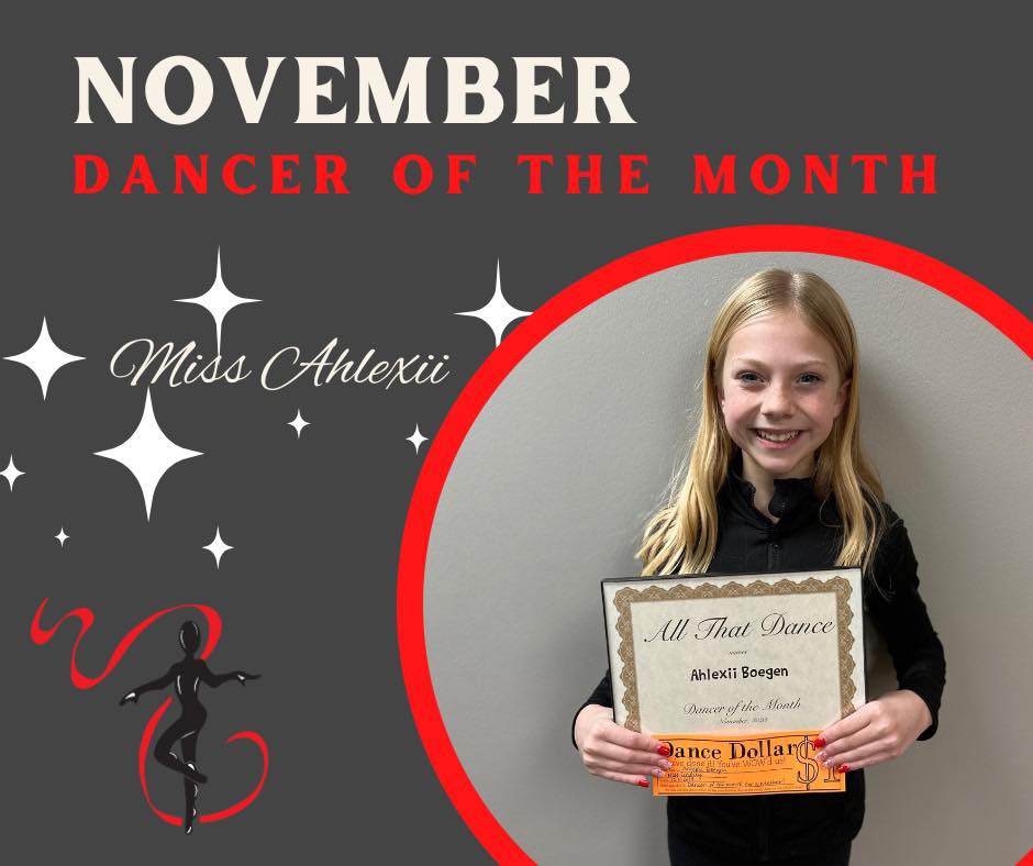 November Dancer of the Month