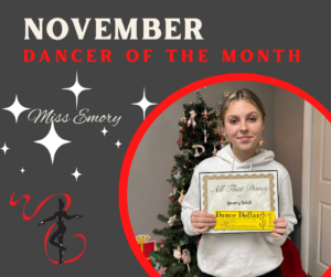 November Dancer of the Month