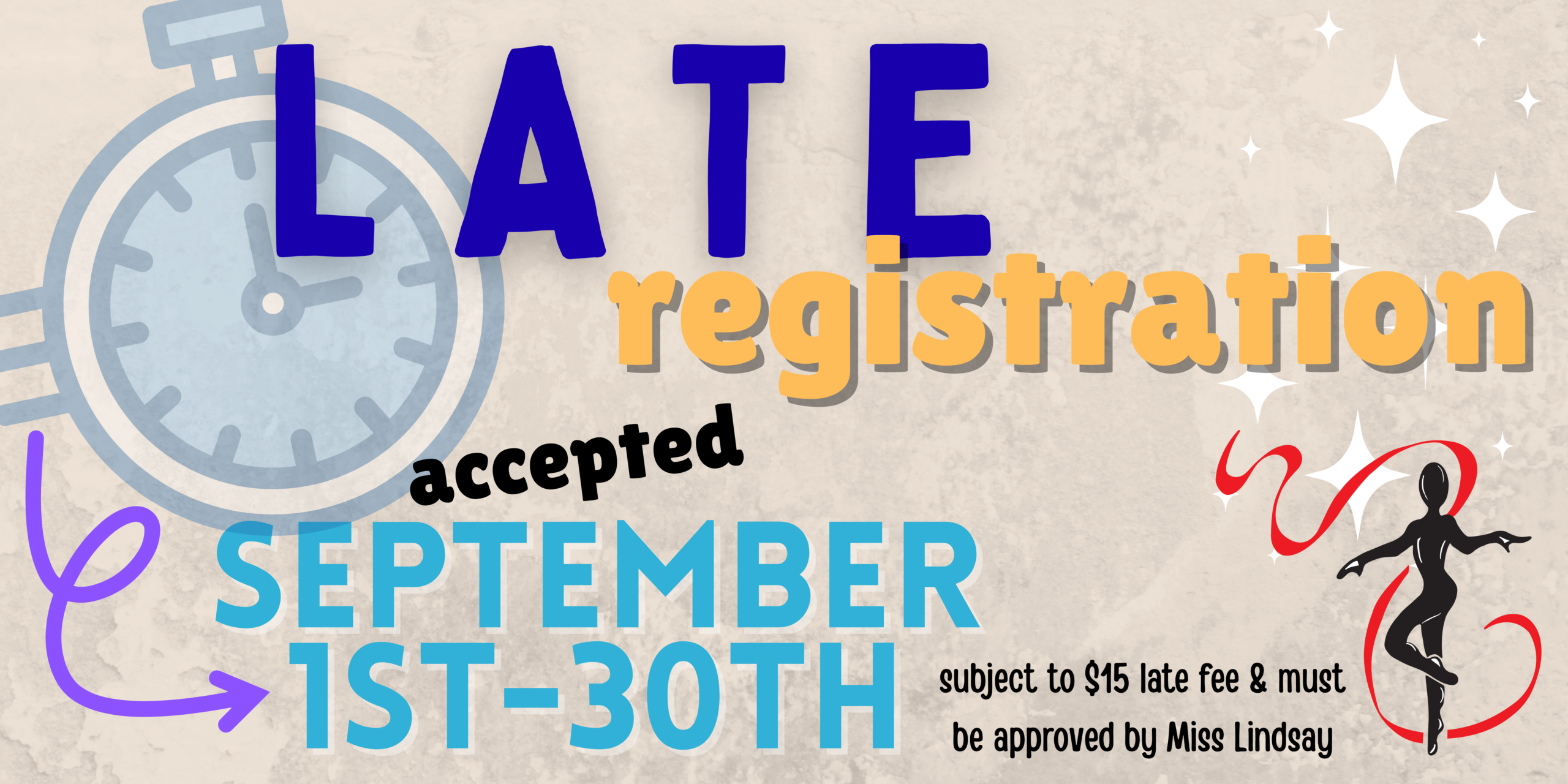 late registration open
